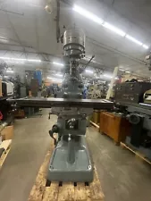 BRIDGEPORT VERTICAL MILLING MACHINE Round Ram Single Phase