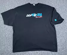 DDP Yoga T-Shirt Adult 3XL Black Double Sided Wrestling Diamond Dallas Page