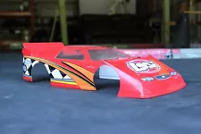 Vintage Rare Losi Mini Late Model Body Shell Red