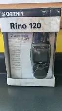 Garmin Rino 120 Handheld GPS Navigator 2-way Radio NIB