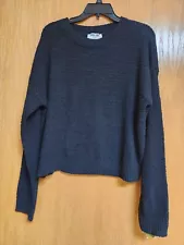 Black Oversize Pullover Sweater. NWT. Large. Cute.