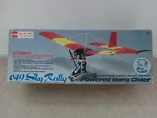 VINTAGE COX 049 SKY RALLY POWERED HANG GLIDER ARF RC AIRPLANE