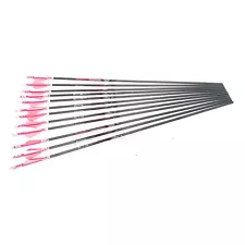 Carbon Express Wolverine 26"/28" Fletched Arrows for 30-50 lbs - 12/PK (No Tips)