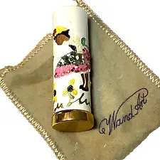 ð 1950s WAND ART BLACK GIRL WATERING FLOWERS LIPSTICK TUBE Vintage ð NOS SALE