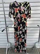 jumpsuits for women elegant Black Floral 100% Poly