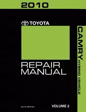 2010 Toyota Camry Hybrid Shop Service Repair Manual Volume 2 Only