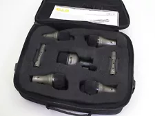 CAD Drum Microphone Kit in the Case - 1 KM212, 2 CM17, 3 TM211, 1 SN210,