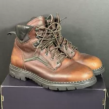 Red Wing Men's 10.5 Boots EH Soft Toe Leather Brown Work Boots Insulated