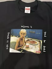 Supreme GUMMO T-Shirt XL Black Excellent AUTHENTIC Rare