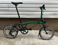 Brompton - P-Line Superlight - Emerald Green - 4-Speed