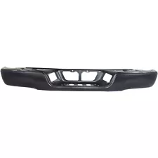 Step Bumper For 2007-13 Toyota Tundra Fleetside With Rock Warrior Pkg Black Rear