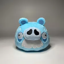 SAMPLE Angry Birds Space Frozen Moustache Pig Plush | 2012 5" CWT Collection