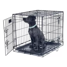 Petmaker 80-301501 30 x 19 in. Door Foldable Dog Crate Cage