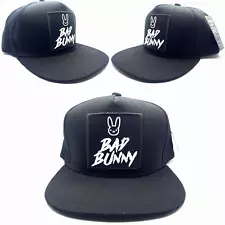 BAD BUNNY Hat Embroidery Logo Baseball Cap Snapback Sun Hat