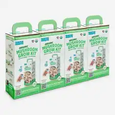 Organic Mushroom Grow Kit, Bulk 4-Pack (SAVE 20%)