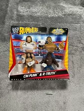 WWE Wrestling Rumblers CM PUNK & R-TRUTH Series 1 Mini Figure 2-Pack 2010