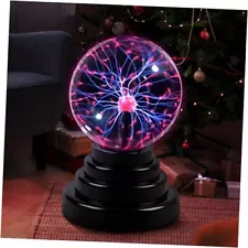 Plasma Ball Science Toy for Kids Touch Sensitive Plasma Globe Decorative Lamp