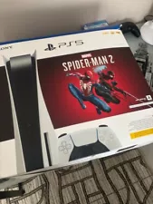 Sony PS5 Slim Blu-Ray Edition Marvel's Spider-Man 2 Bundle 1TB Video Game...