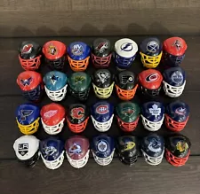 NHL Franklin Mini Goalie Masks Helmets Hockey Lot of 28