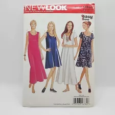 Simplicity New Look 6352 Misses' Loose Fit Dress Sewing Pattern Size 8-18 Uncut