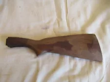 Vintage Wood Butt Stock Gun Stock Shotgun Rifle Unbranded w/Right Cheek Rest