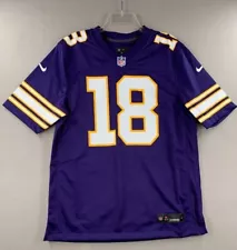 Justin Jefferson Minnesota Vikings Nike Classic Player Game Jersey 2023 NFL #18