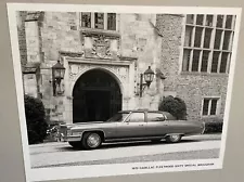 RARE 1973 CADILLAC FLEETWOOD SIXTY SPECIAL BROUGHAM PRESS RELEASE PHOTO AD