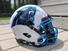 Carolina Panthers Riddell Speed Custom Helmet Build w/S2EG-TX-HS4 Facemask