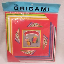 Aitoh-Origami Paper 60/Pkg-Assorted Colors & Sizes.