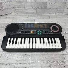 Casio SK-60 Portable 32 Key Sampling Keyboard 36 Tones & Song Bank Tested