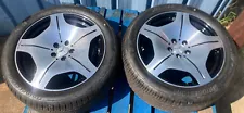 Pair Genuine Mercedes S Class Maybach 5 Hole Wheel R19 rim for Z223/W223 & Tire