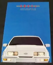 1988 Merkur XR4Ti Dealer Brochure, - NOS - Uncirculated - NEW