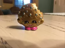 Shopkins Figure Kooky Cookie Golden Gold Rare Season 5