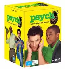 PSYCH : THE ULTIMATE COLLECTION SEASONS 1 - 8 + 3 MOVIES [ALL REGIONS] (34DVD)