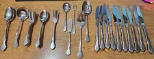 Oneida Morningstar Stainless Flatware - 39 pieces (see description for list)