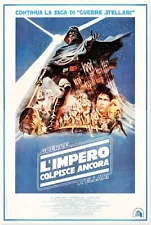 Empire Strikes Back - Star Wars Movie Poster - Italian Version