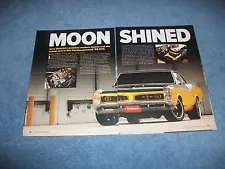 1966 Pontiac GTO Custom RestoMod Article "Moon Shined"