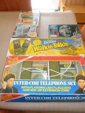 Military Electronic, Action Force, Space Patrol & Thunderbirds Walkie Talkie set