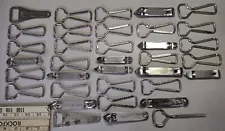 Lot of 35 pcs Bottle/Can Openers-Churchkeys-Multiple Breweries-Mostly Wisconsin