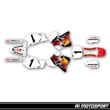 HONDA FACTORY TEAM GRAPHICS CR125 CR250 1995 1996 SX MX 1 8000 COLLECT DECALS