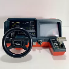 [ FOR PARTS NON WORKING] Tomy Turbo Turnin Dashboard Game Toy 1983