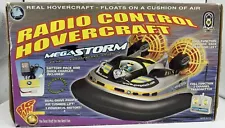 MEGATECH R/C HOVERCRAFT MEGASTORM AIRBOAT AMPHIBIOUS REMOTE CONTROL TOY VINTAGE