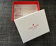 New Kate Spade New York Gift Box For Wallet, Jewelry Box 4.5" x 5.5" x 1.7"