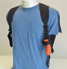 Gun Shoulder Holster for Para Ordnance 14-45 or Similar with Dbl Mag Pouch