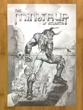 2005 Nike Michael Vick Minotaur Zoom Shoes Print Ad/Poster SIMON BISLEY Art RARE