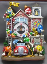 DANBURY MINT M&M FIRE DEPARTMENT CLOCK MINT IN BOX NEVER DISPLAYED.