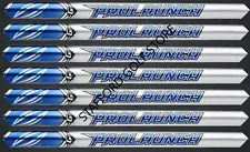 Grafalloy ProLaunch Blue Graphite Iron Golf Club Shafts Set - .370" Parallel Tip