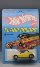 1975 Mattel HOT WHEELS Flying Colors Rock Buster SEALED diecast MOC dune Buggy !