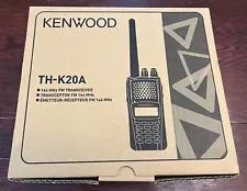 Kenwood TH-K20A 2m HAM Radio NEW IN BOX - Never Used Or Unpacked