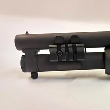 maverick 88 shotgun magazine tube mount adapter picatinny rails aluminum 12 ga.